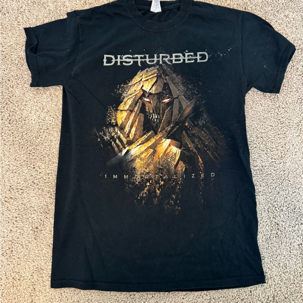 Vintage 2016 Disturbed Concert Shirt (Unisex Small)